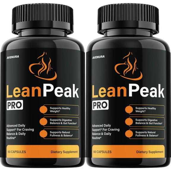 Lean Peak Advanced Keto Capsules LeanPeak Pills Advanced Blend Formula, Extra Strength, 2 Pack, 120 Capsules