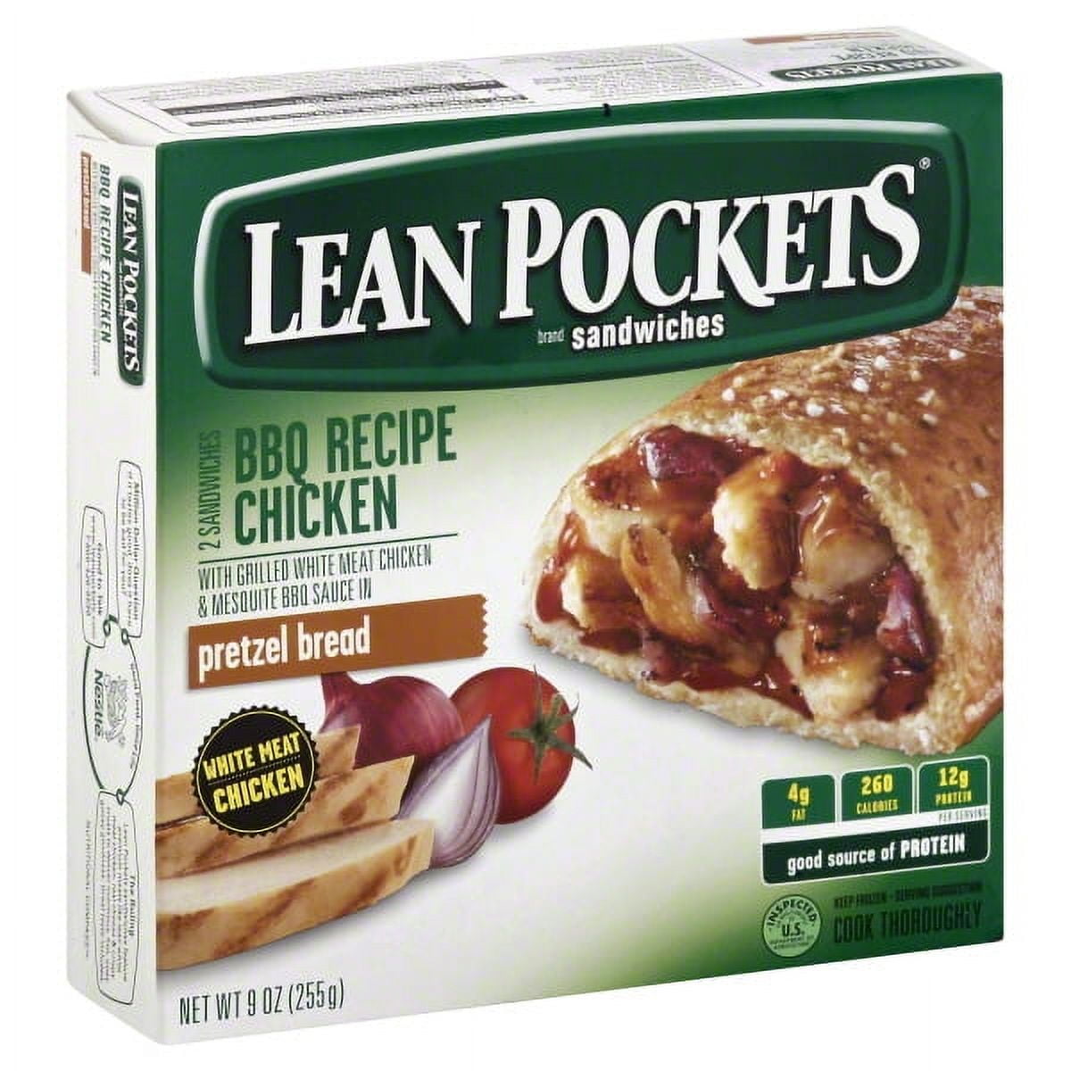 Lean Pockets Lean Pocket Pretzel Bbq Chicken Walmart
