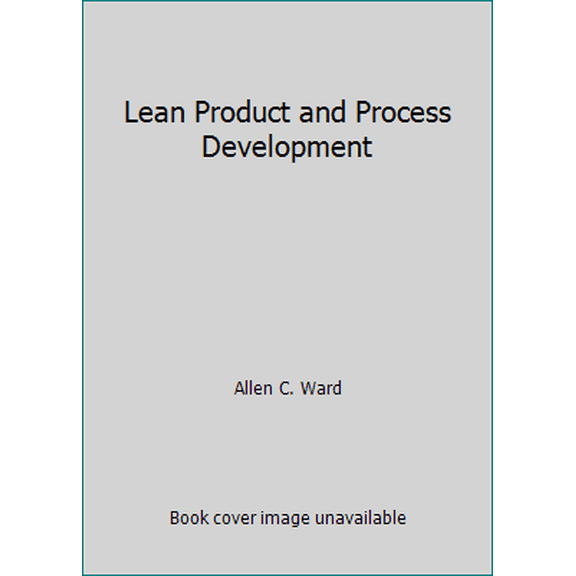 Pre-Owned Lean Product and Process Development (Paperback) 1934109134 9781934109137