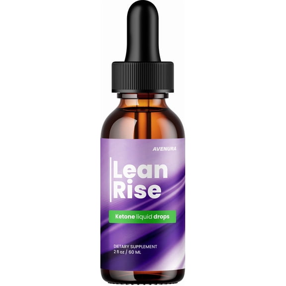 Lean Rise Liquid Drops – LeanRise Natural Blend Advanced Formula for Active Lifestyle, 1 Pack, 1 Month Supply