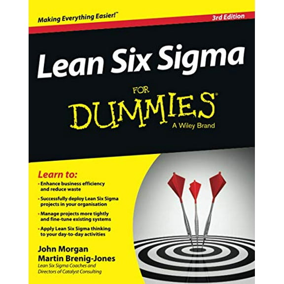 Pre-Owned Lean Six SIGMA for Dummies (Paperback) by John Morgan, Martin Brenig-Jones