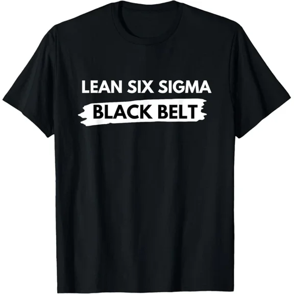 Lean Six Sigma Black Belt T-Shirt