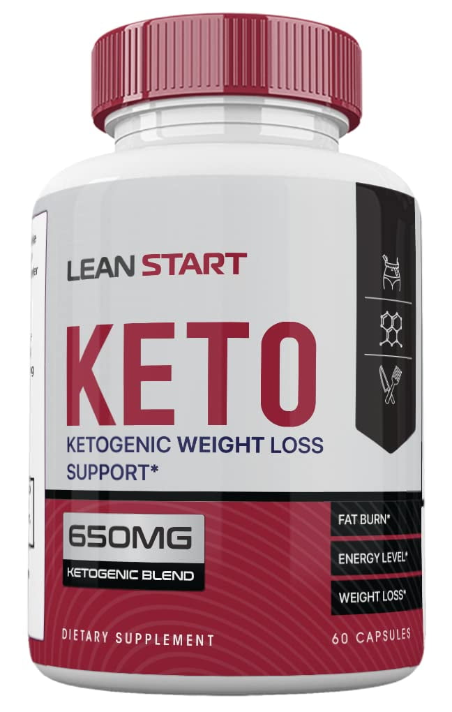 Lean Start Keto Ketogenic, Lean Start Keto Raspberry Ketone, 60 Count ...
