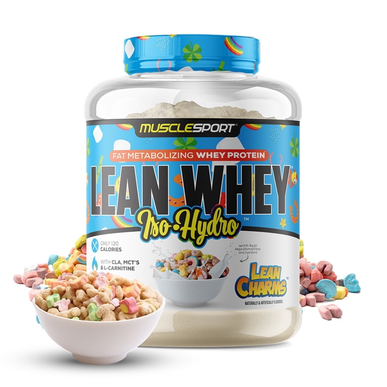 whey l carnitine Musclesport Lean Iso Hydro Gourmet Protein, 5lb, 25g Protein, CLA, MCTs, L-Carnitine burning efforts Glutathione peroxidase 2 | Cholesterol FLAVOR:Watermelon
