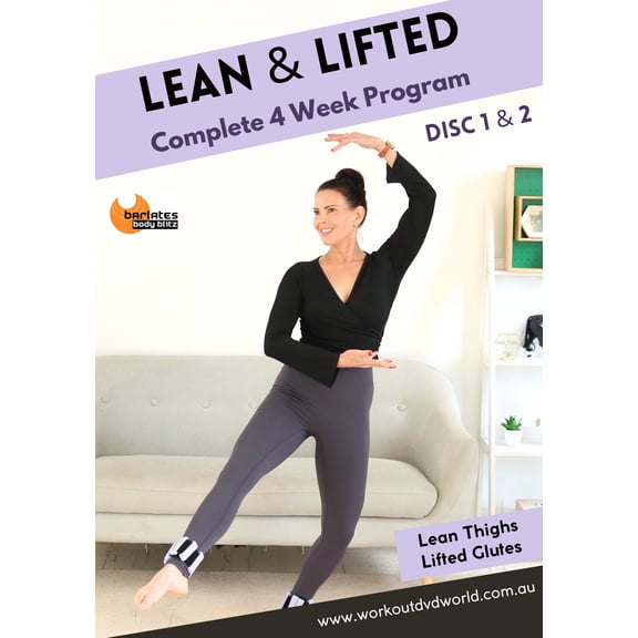 Lean and Lifted 22 Workouts on 6 DVDs - Barlates Body Blitz - Linda Stejskal