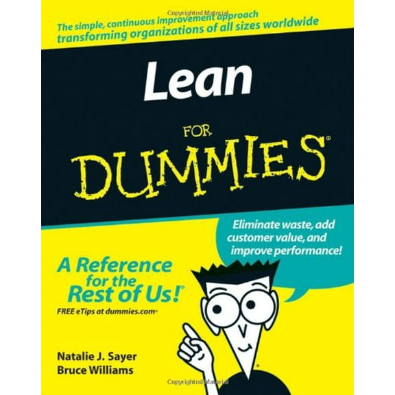 Pre-Owned Lean for Dummies (Paperback) 0470099313 9780470099315