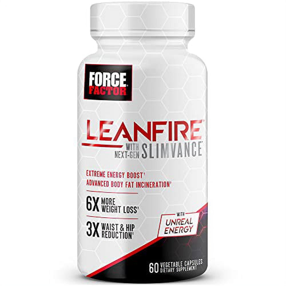 LeanFire with NextGen SLIMVANCE Advanced Thermogenic Fat Burner for