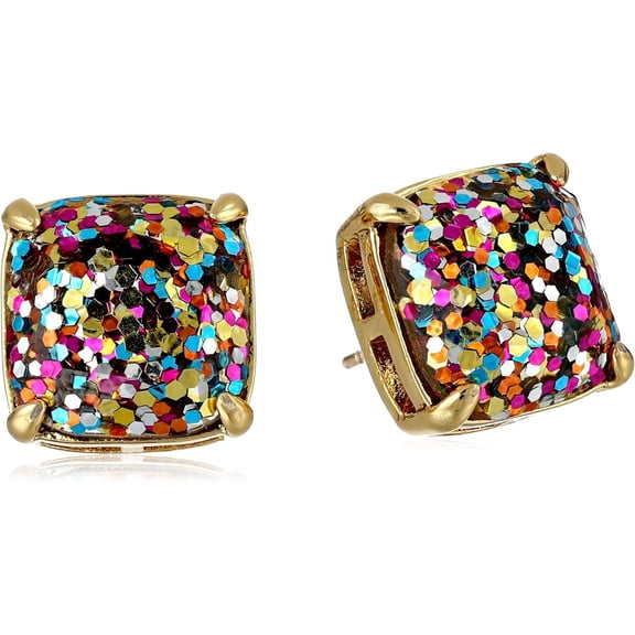 Leander "Essentials" Small Square Stud Earrings