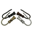 thumbnail image 1 of Leandro Curtain Holdback Pair in Satin Nickel, 1 of 3
