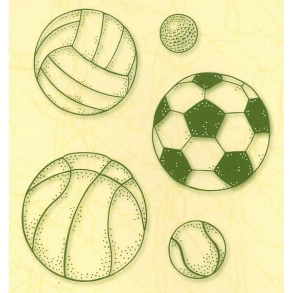 Leane Creatief LeCreaDesign clear stamp Sport