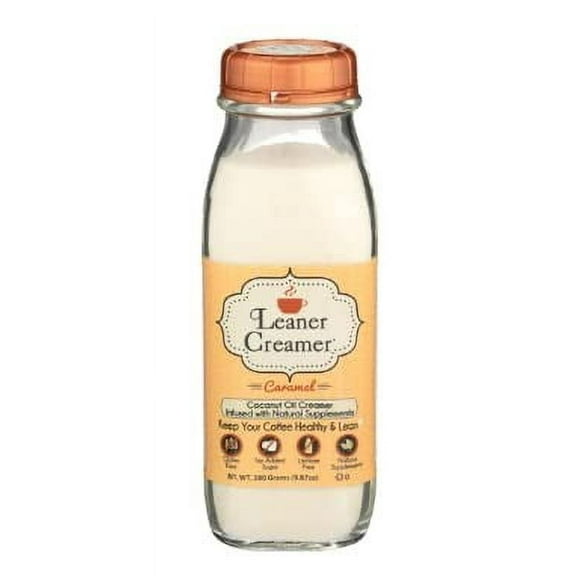 Leaner Creamer Caramel Creamer 9.87 oz (Pack of 6)