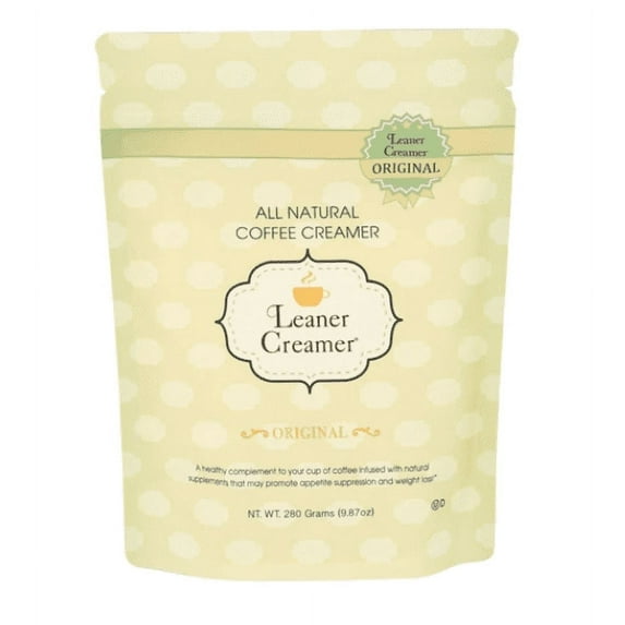 Leaner Creamer, Coconut Oil Coffee Creamer, Original, 9.87 oz (280 g)