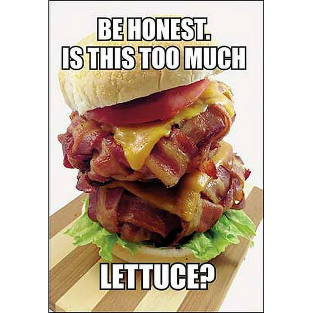 Leanin Tree 2Pack Birthday Card Too Much Lettuce?