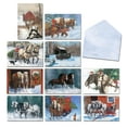 thumbnail image 1 of Leanin' Tree - Made In USA - Jingle Bells - Pack of 20 Boxed Christmas Cards with Envelopes Merry Christmas Cards 2025 Bulk, Perfect for Sending Xmas Holiday Greetings, 1 of 9