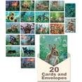 thumbnail image 1 of Leanin' Tree, Nature's Wonders, Greeting Cards Assortment Box, Assorted Cards with Envelopes, All Occasion, 20 Cards, 22 Envelopes, 1 of 9