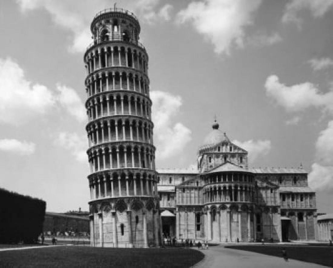 Leaning Tower Duoma Pisa Italy Canvas Art - (24 x 36)