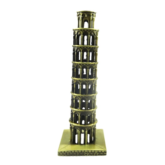Leaning Tower Sculpture Statue Souvenir of Pisa Model