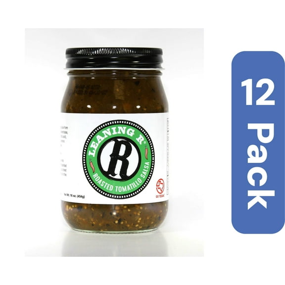Leaning Tree Salsa Roasted Tomatillo 16 oz (Pack Of 12)