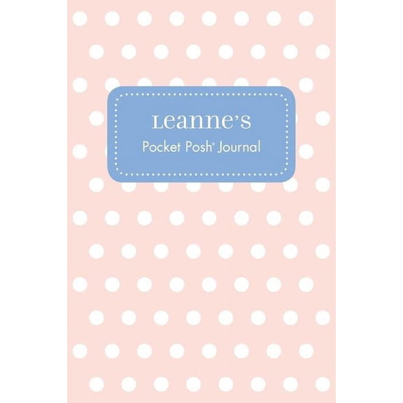Leanne's Pocket Posh Journal, Polka Dot, (Paperback)