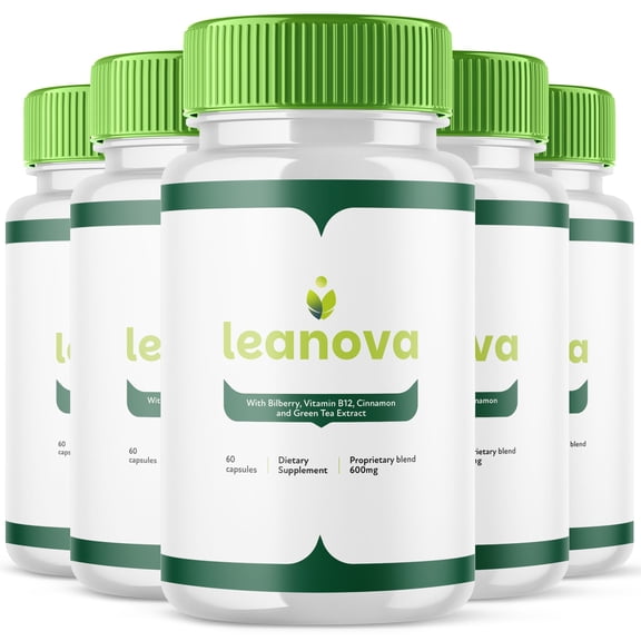 Leanova Advanced Formula Pills Supporting Energy and Healthy Lifestyle 300 Capsules
