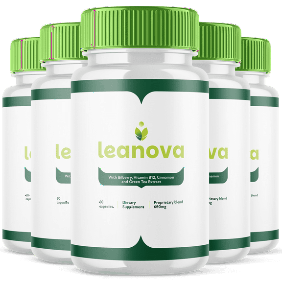 Leanova Advanced Formula Pills Supporting Energy and Healthy Lifestyle 300 Capsules