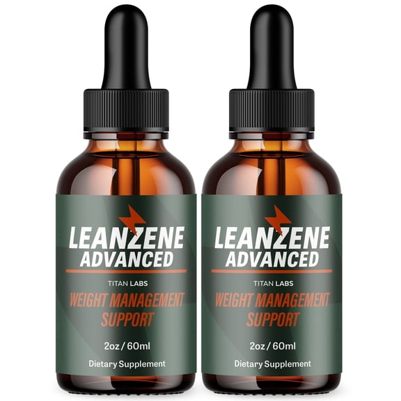 Leanzene Advanced Formula Drops to Support Active Lifestyle Lean Zene 60 Servings