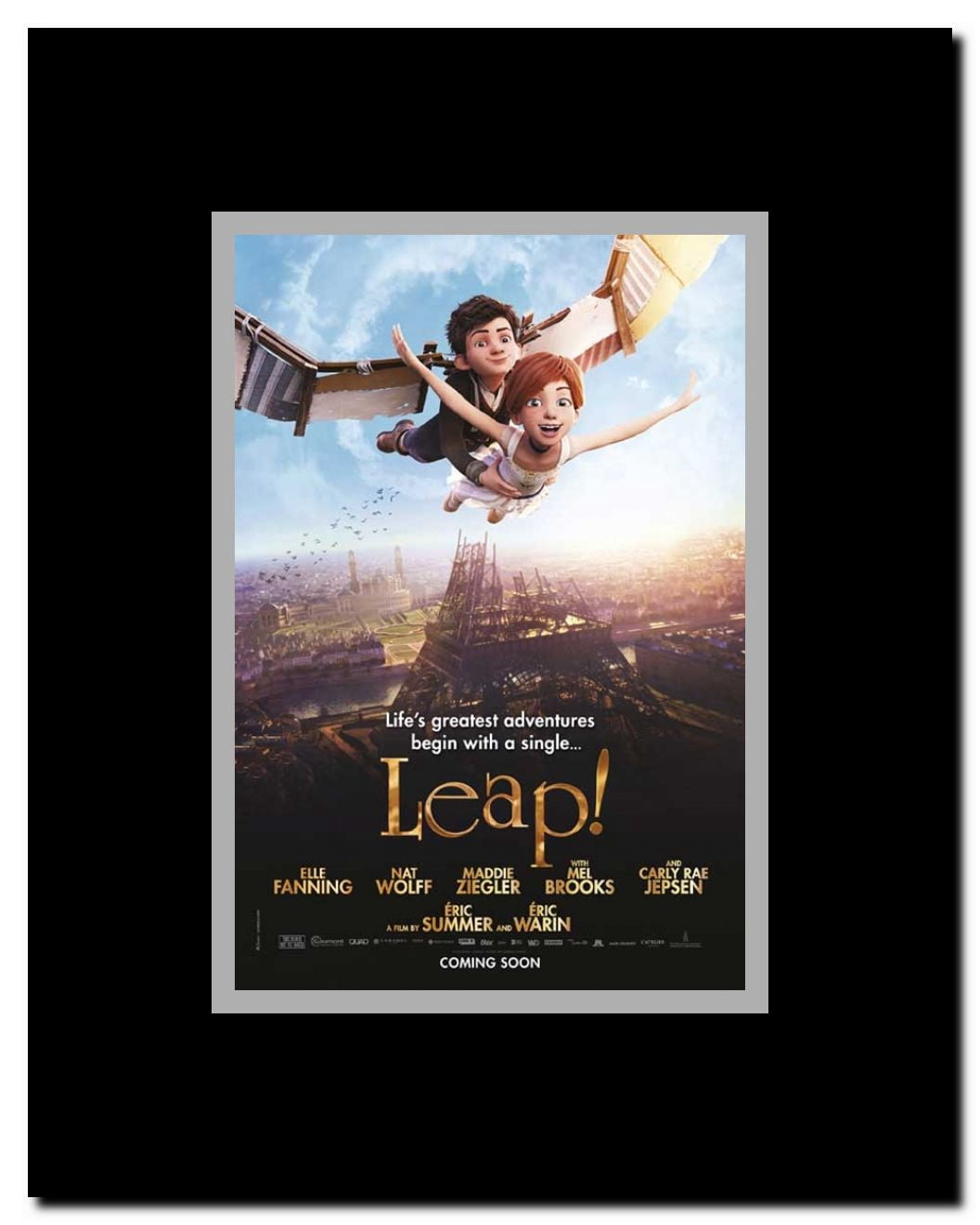 Leap! Framed Movie Poster