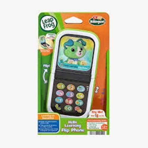 Leap Frog Hello Learning Flip Phone Number Counting ABC Bilingual