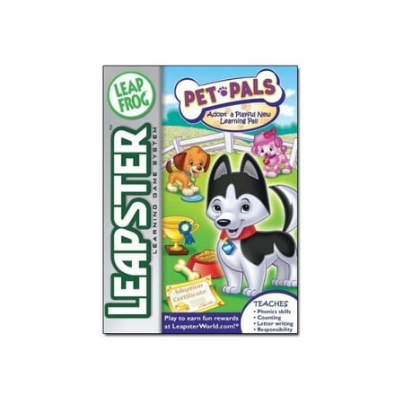 Leap Frog Leapster Pet Pals Software