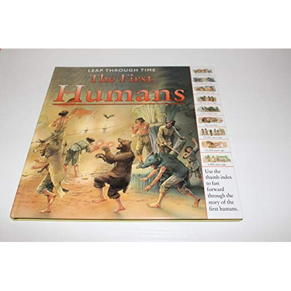 Pre-Owned Leap Through Time: The First Humans (Hardcover) 0760775281 9780760775288