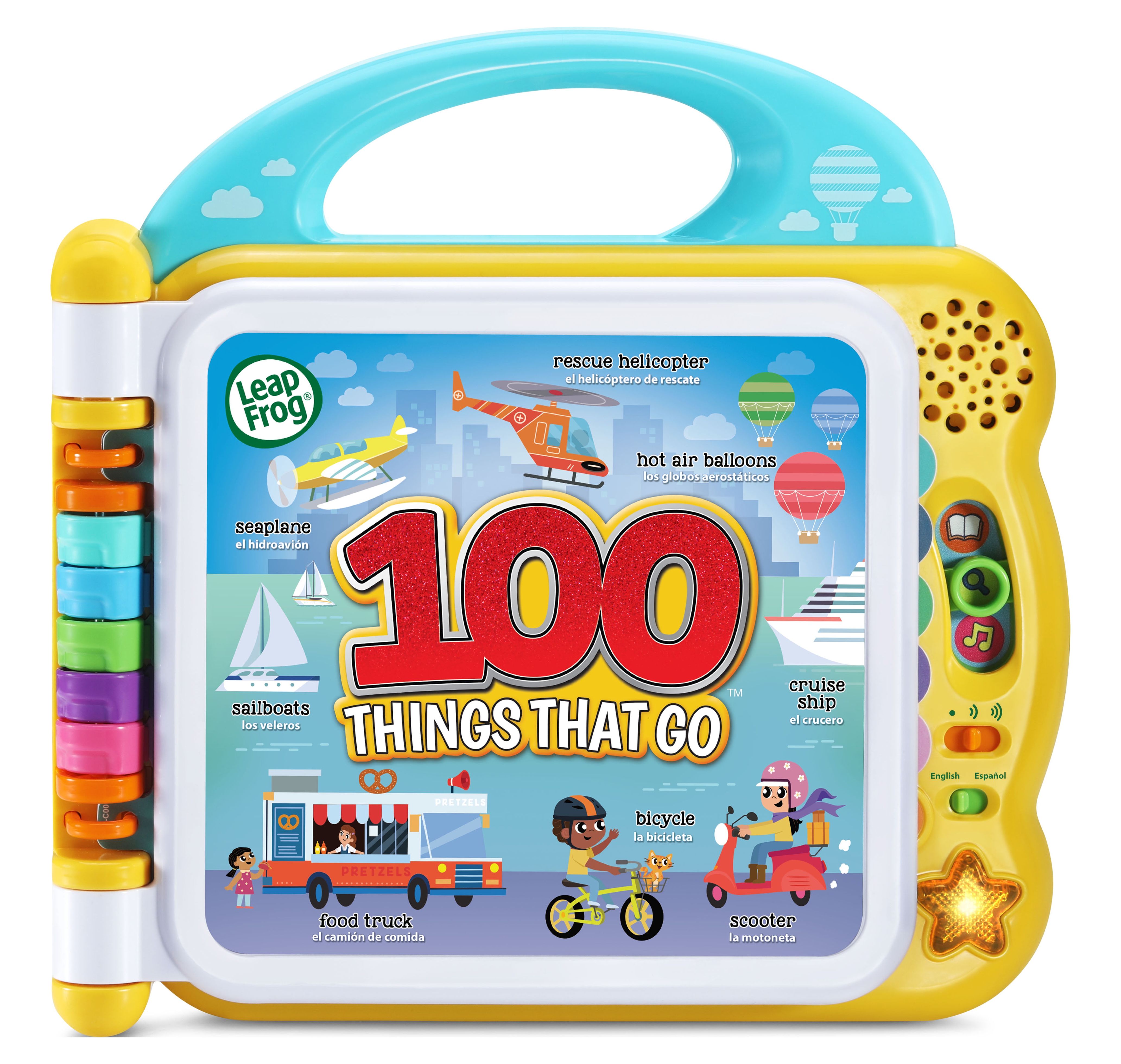 LeapFrog® 100 Things That Go™ Bilingual Take-Along Book for Kids, Teaches Words, Spanish - image 1 of 13