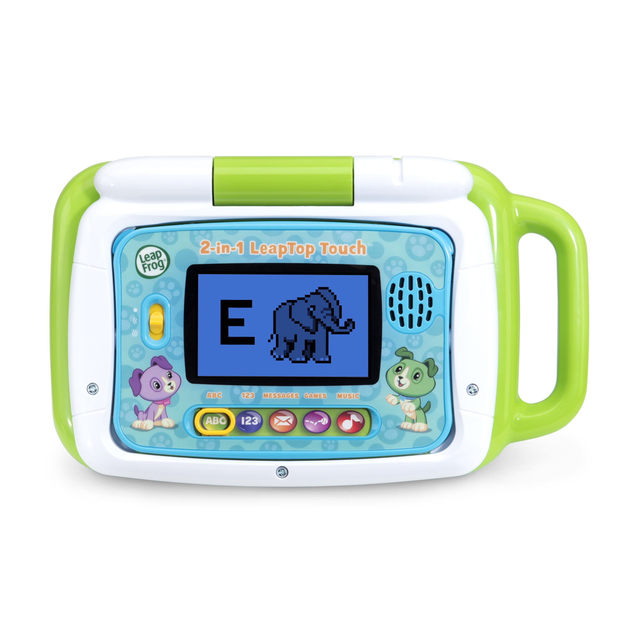 LeapFrog 2-in-1 LeapTop Touch - Green Electronic Learning Systems Baby and Toddler Toys