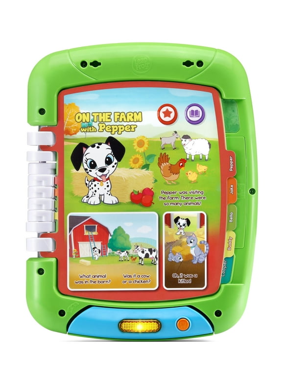LeapFrog® 2-in-1 Touch & Learn Tablet™ Screen-Free Activities & Stories