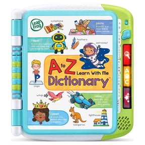 LeapFrog A to Z Learn With Me Dictionary, Preschool Interactive Book, Teaches Letters