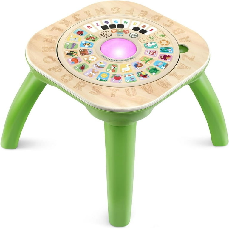 LeapFrog ABCs and Activities Wooden Table (Frustration Free