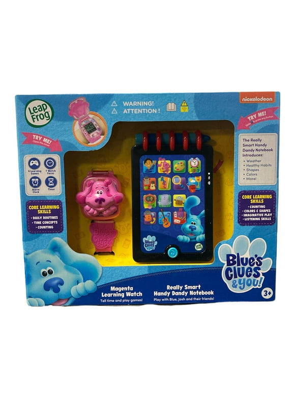 LeapFrog Blue’s Clues & You!™ Really Smart Handy Dandy Notebook