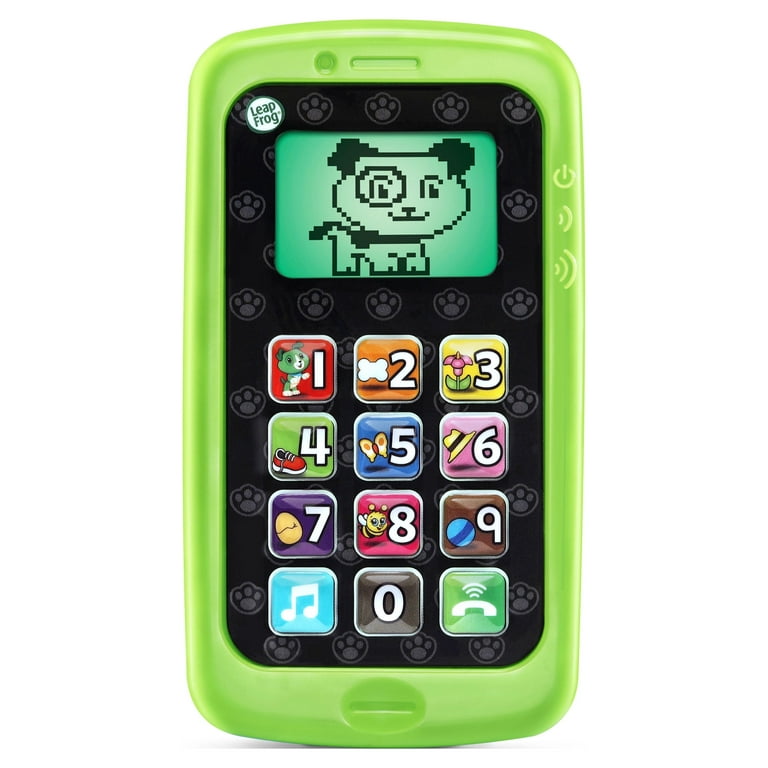 LeapFrog Chat and Count Smart Phone - Green - Walmart.com