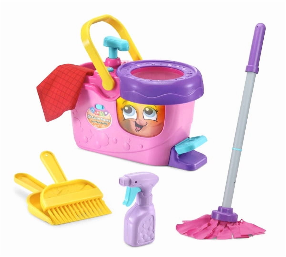 LeapFrog Clean Sweep Learning Caddy - Pink Play Housekeeping Toy