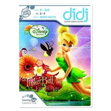 leapfrog didj custom learning game: tinker bell and the lost treasure