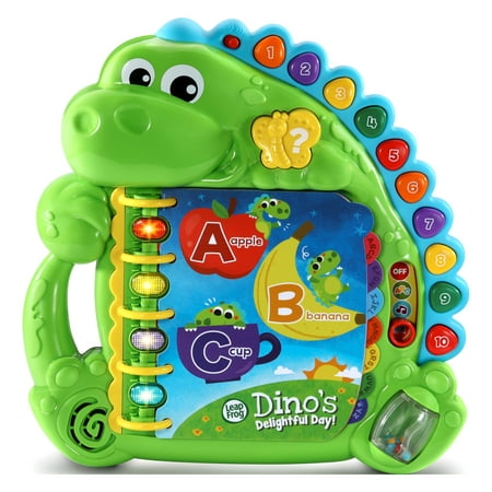 LeapFrog Dino's Delightful Day Book Electronic Learning System for Child 16 Interactive Pages