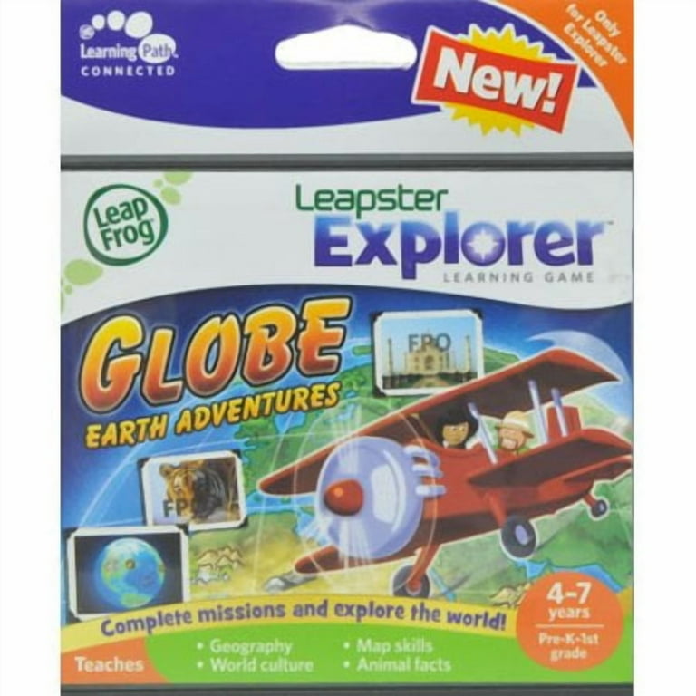 LeapFrog LeapPad Explorer Learning Game: Globe Earth Adventures