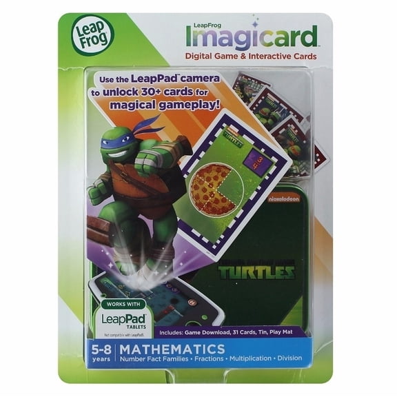LeapFrog Imagicard Teenage Mutant Ninja Turtles Learning Game