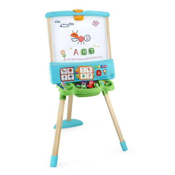 LeapFrog Interactive Learning Easel - FSC MIX FSC-Mix Wood with Accessories, Baby and Toddler Toys