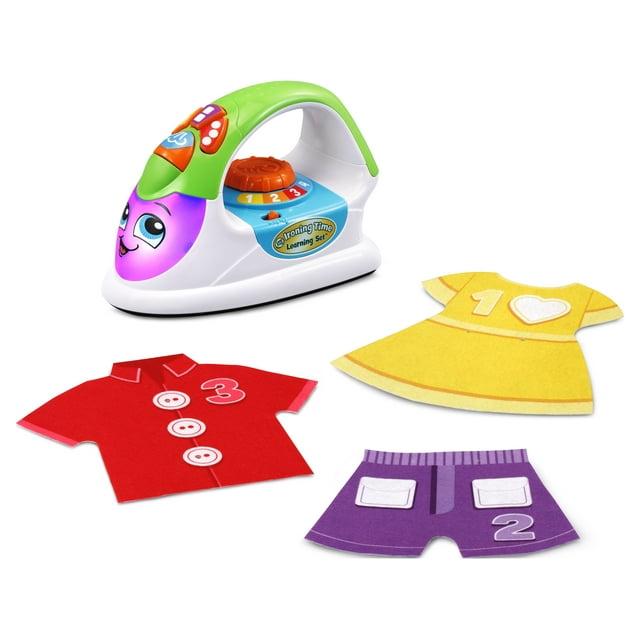 LeapFrog® Ironing Time Learning Set, Pretend Play Toy for Toddlers, Teaches Colors, Shapes