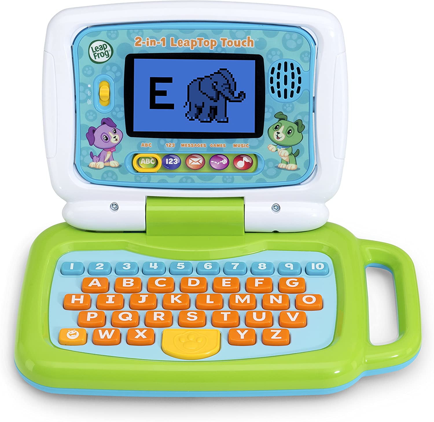 LeapFrog Kids LeapTop Touch with Battery, Green - Walmart.com