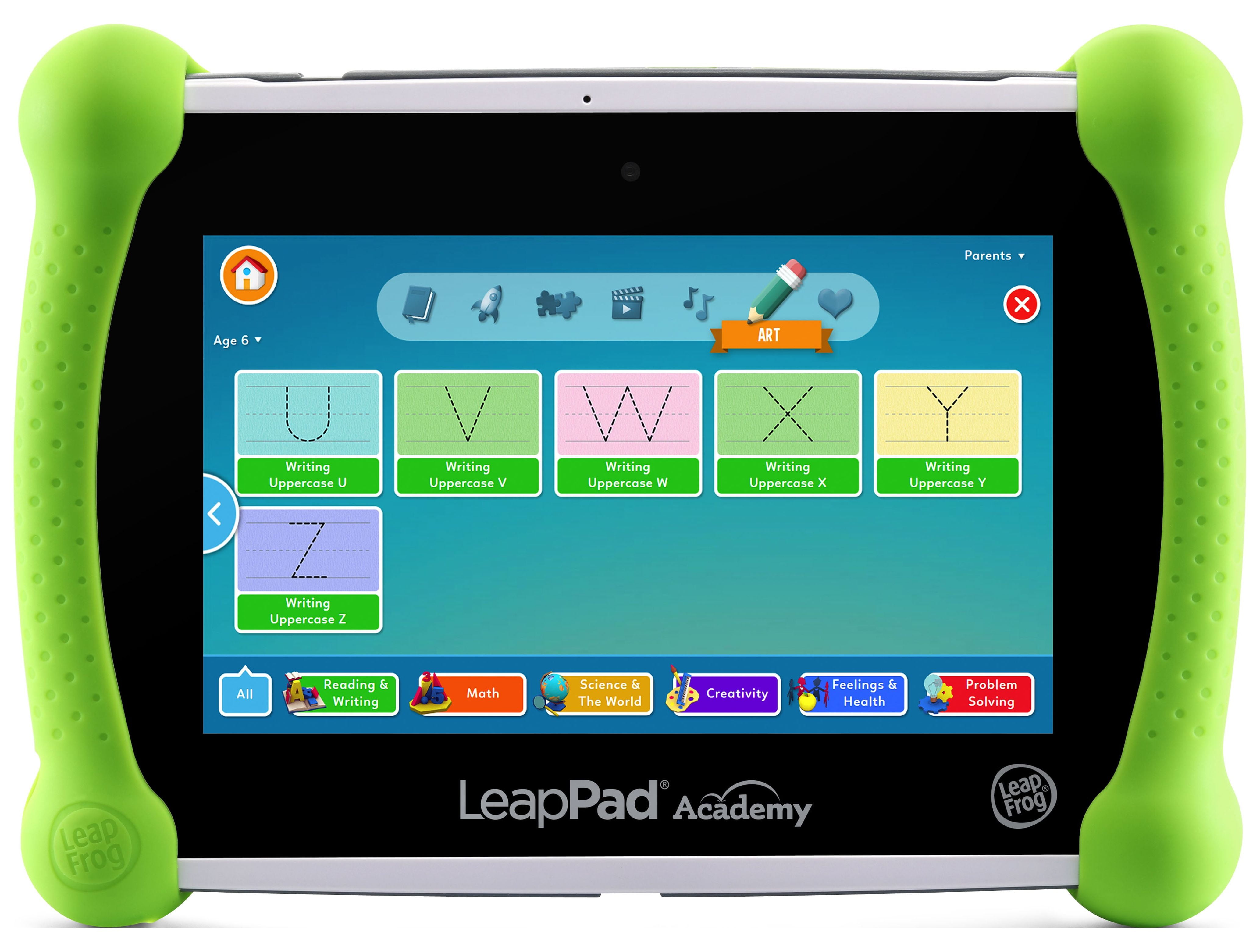 LeapFrog® LeapPad® Academy, Education, Learning Electronic Creativity Tablet for Teaches Kids