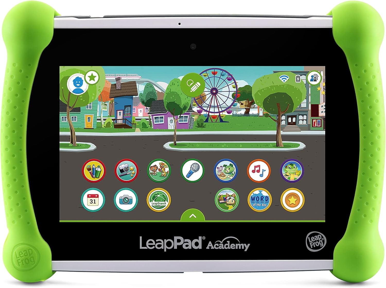 LeapFrog LeapPad Academy Kids' Learning Tablet, Green