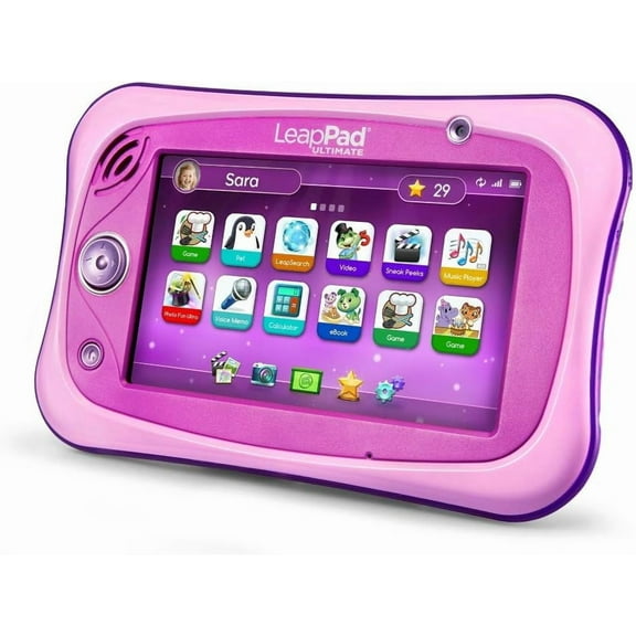 LeapFrog LeapPad Ultimate Ready for School Tablet, Pink Color: Pink Exclusive