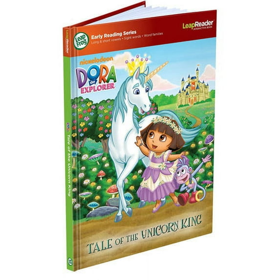 LeapFrog LeapReader Early Reading Book: Nickelodeon Dora the Explorer: Tale of the Unicorn King (works with Tag)