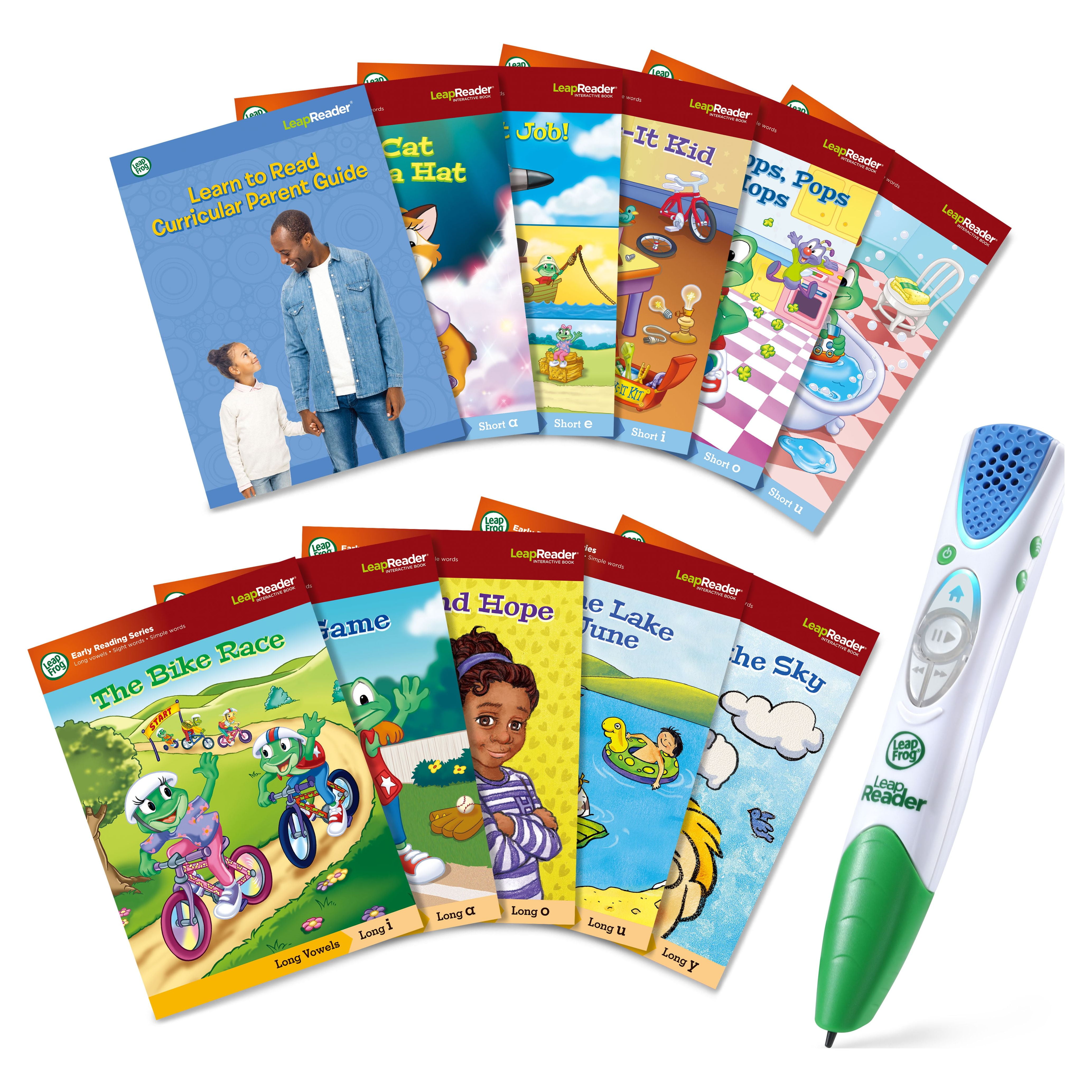 Learn-to-Read　Kids　Pack,　10-Book　Mega　LeapReader　Included,　for　Reading　Toy　LeapFrog　Stylus